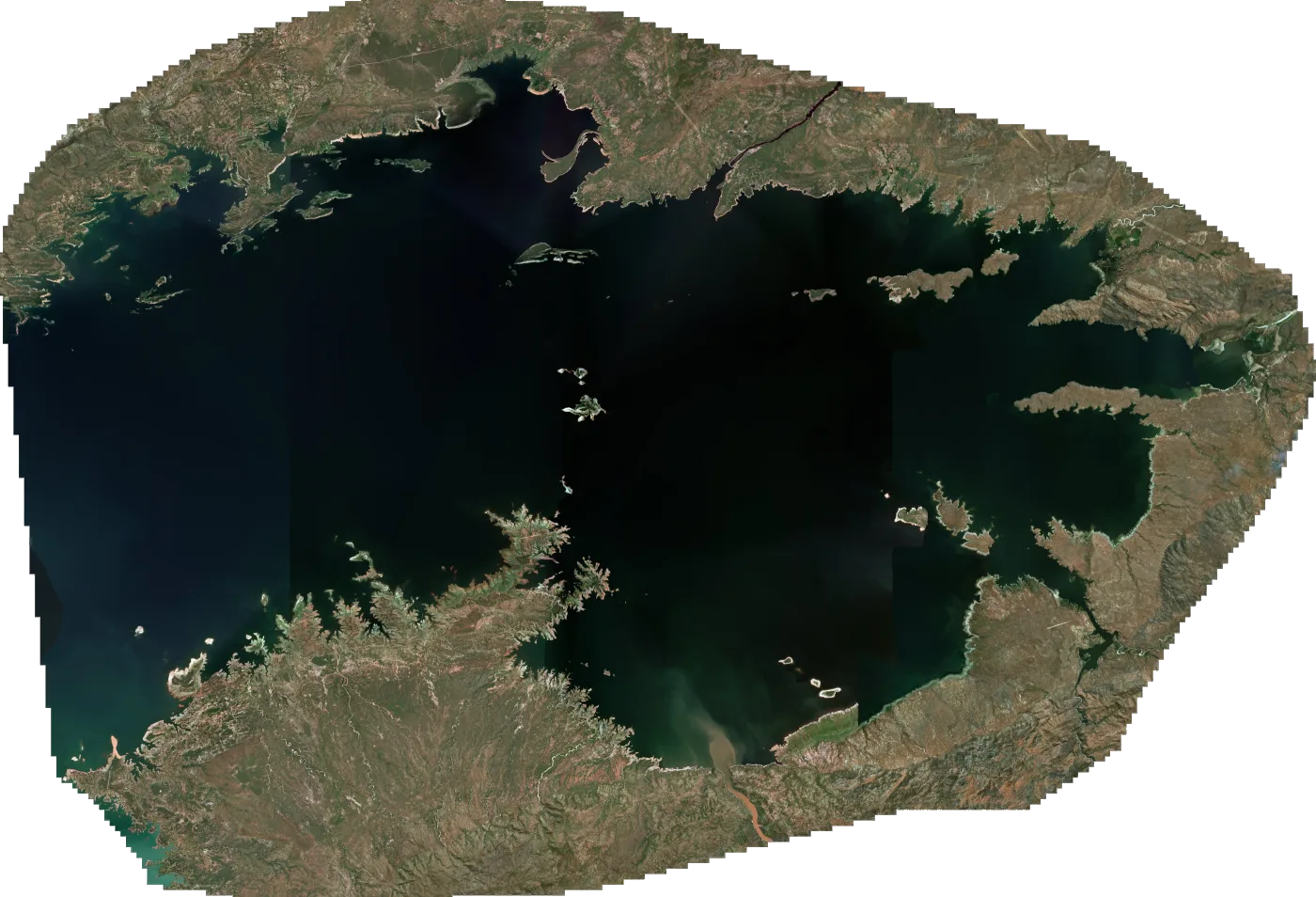 Satellite map of Kariba East