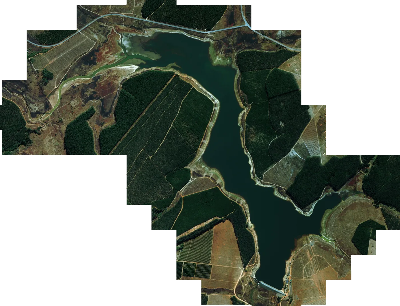 Satellite map of Klipkopjes Dam