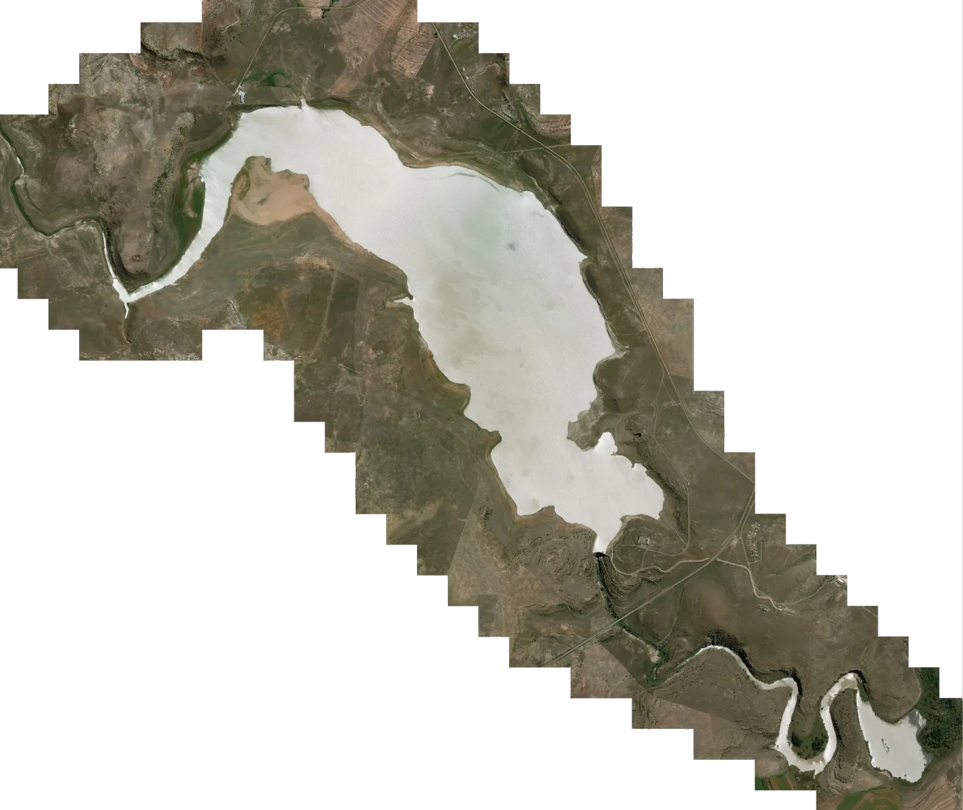 Satellite map of Knellpoort dam