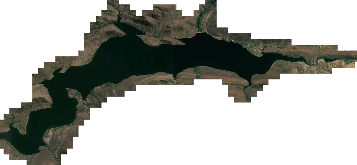 Satellite map of Loskop Dam