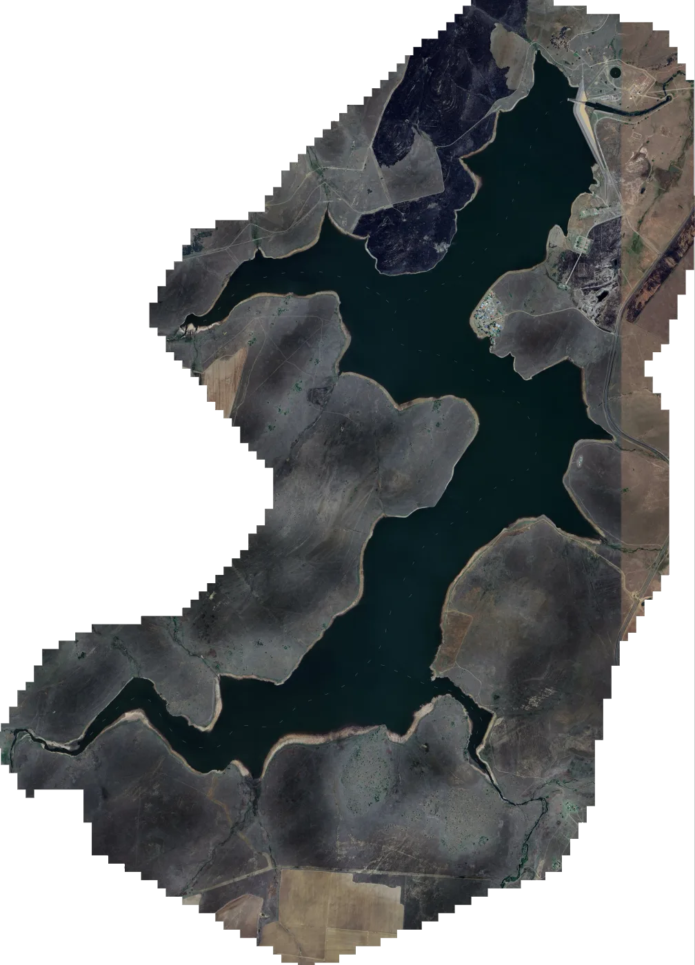 Satellite map of Nooitgedacht Dam
