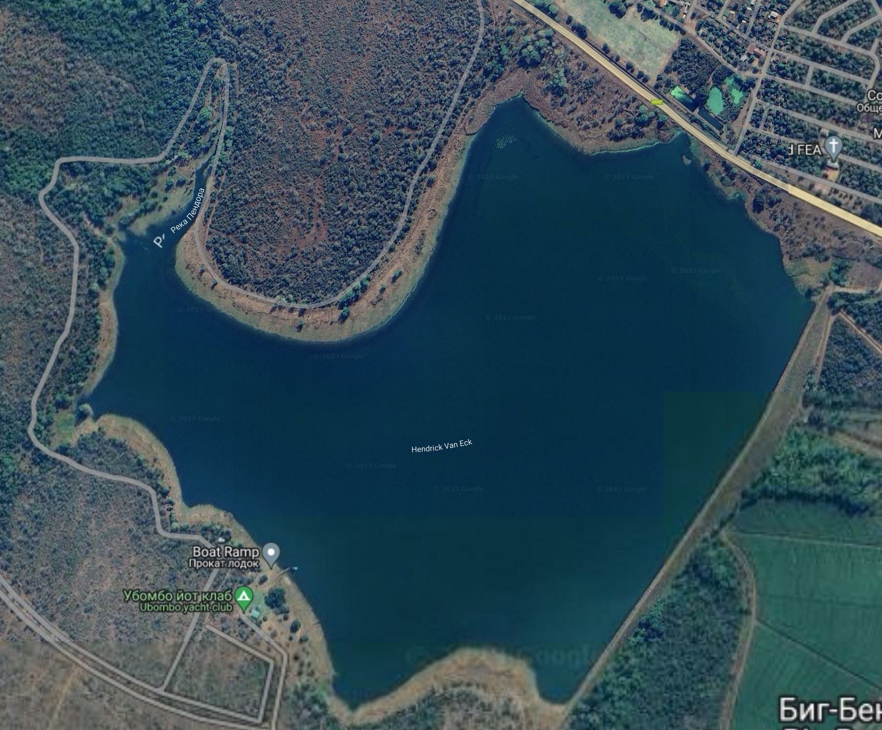 Photo of Van Eck (Big bend), Tubungu and Siteki Dam (Kalanga)