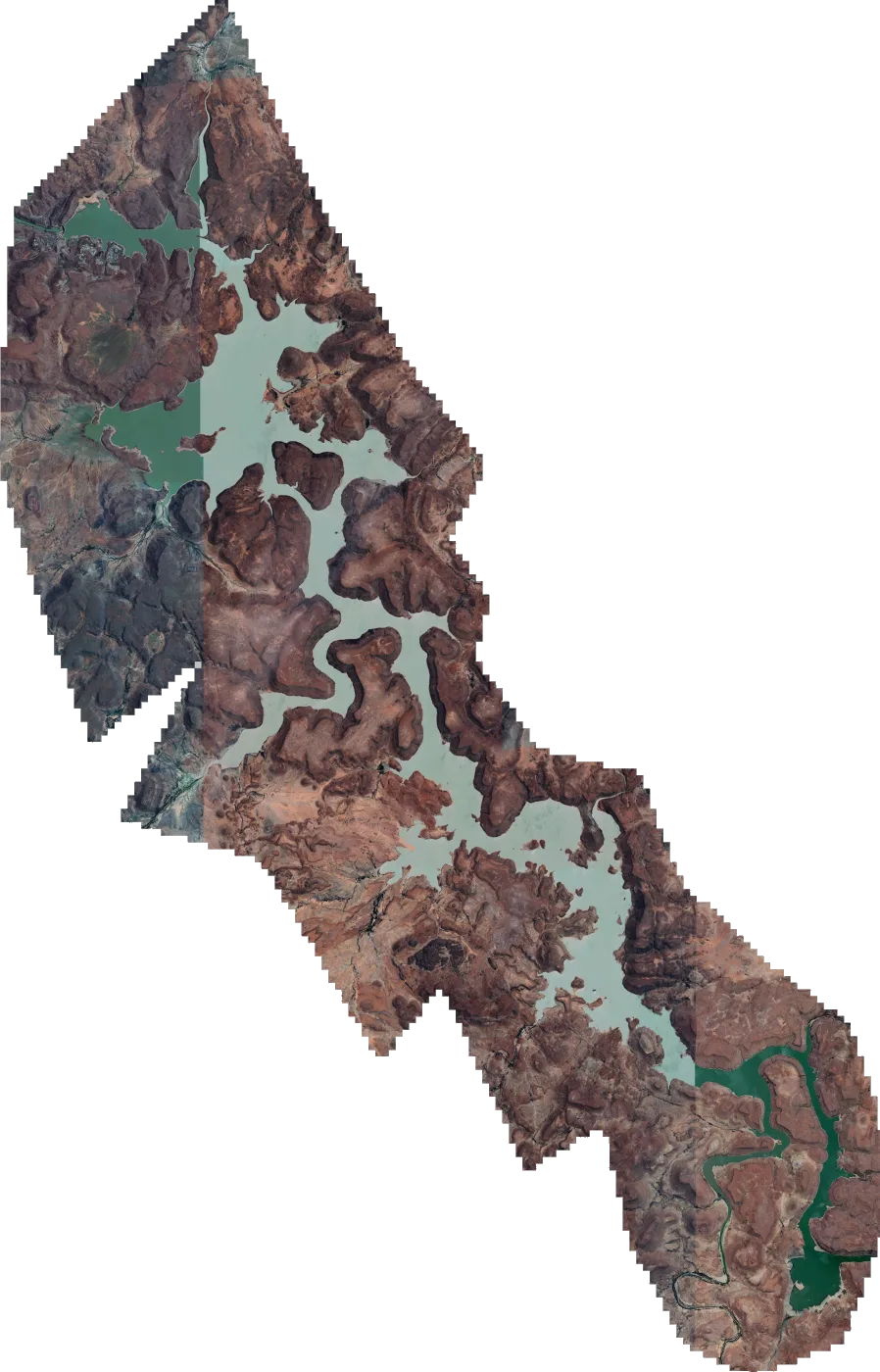 Satellite map of Vanderkloof Dam