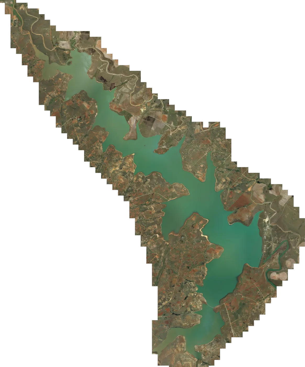 Satellite map of Woodstock Dam